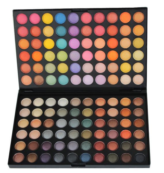 Paleta 120 sombras cintilantes versão C Donna Mia